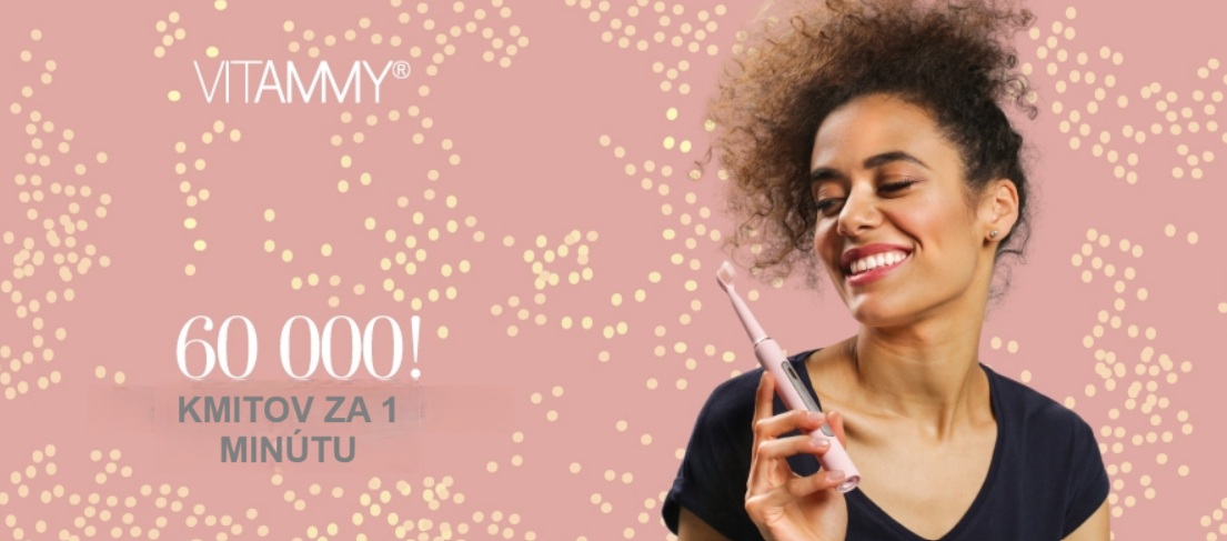 sonická zubná kefka ružová